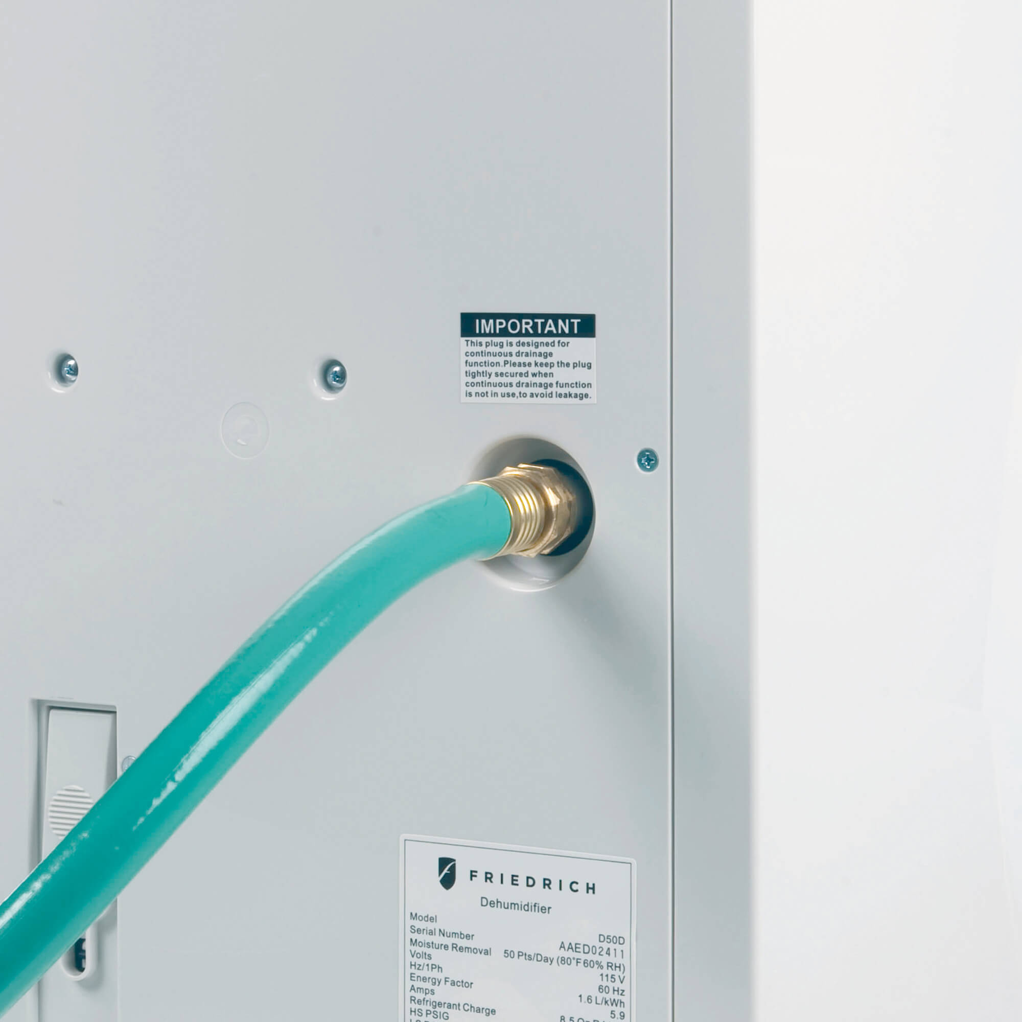 Dehumidifier with the right operation options Friedrich